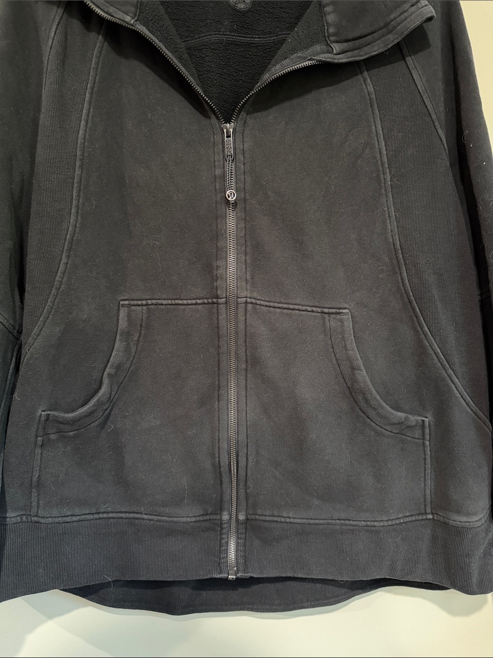 Lululemon Black Full-Zip Scuba XL/XXL - Picture 3 of 8